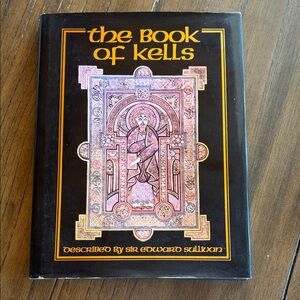 Vintage "The Book of Kells" Hardcover w Dust Jacket Irish Middle Ages History